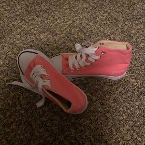 Baby pink air walk sneakers